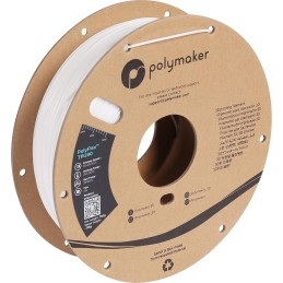 Polymaker PolyFlex - TPU90 - Blanc (White) - 1.75mm - 750 gr