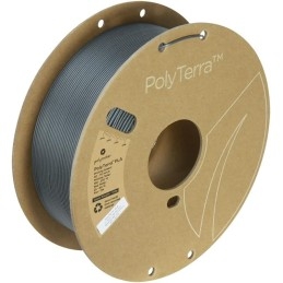 Polymaker PolyTerra - PLA - Ash Grey - 1.75mm - 1 Kg