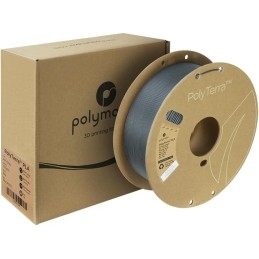 Polymaker PolyTerra - PLA - Ash Grey - 1.75mm - 1 Kg