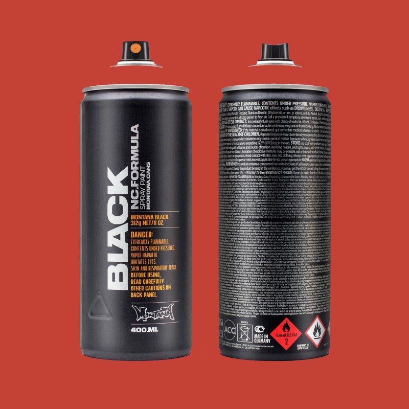 Montana Black - BLKP3000 - Power Red - 400ML