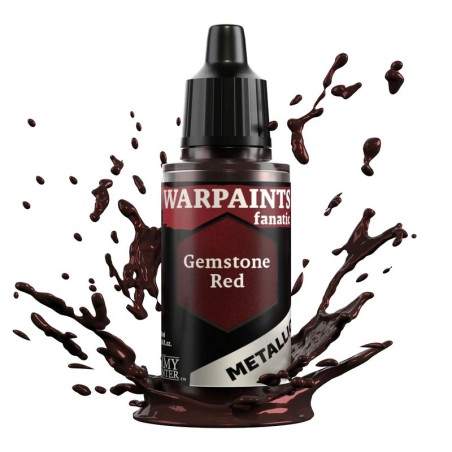 Warpaints Fanatic Metallic : Gemstone Red