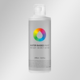 MTN Water Based Paint - Argent (Silver-Metal) - RV-126 - 200ml