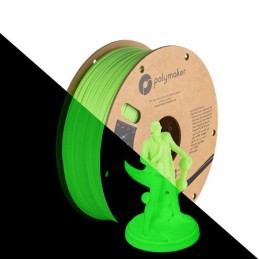 Polymaker PolyLite Luminous - PLA - Vert (Green) - 1.75mm - 1 Kg