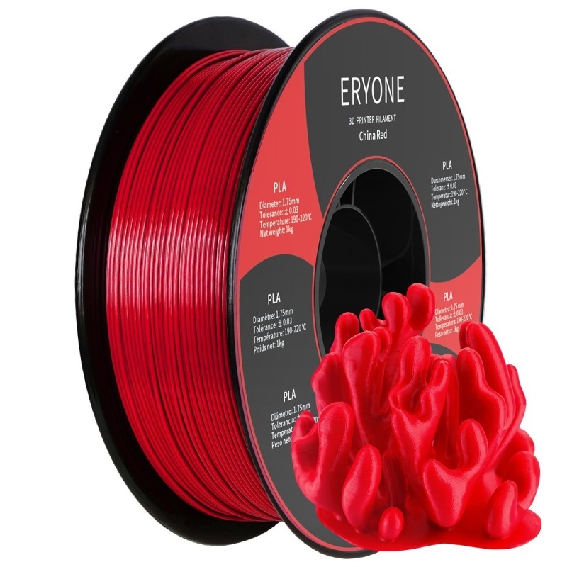 Eryone - PLA Standard - Rouge Chine (China Red) - 1.75mm - 1 Kg