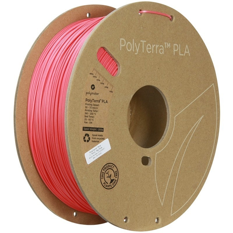 Filament d'imprimante 3D 1-75 mm PLA rose pâle 230C
